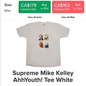 SOLD Supreme Mike Kelly shirt